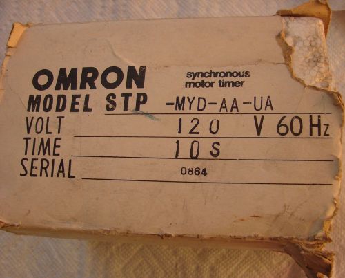 Omron STP-MYD-AA-VA Synchronous Motor Timer