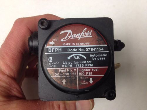 Danfoss BFPH Oil Pump 1725 RPM CW-L 071N1154