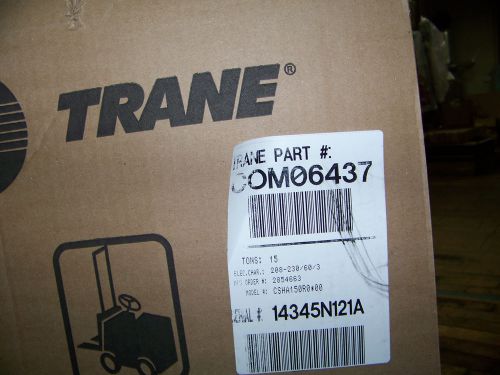 Trane 3d scroll compressor 208/230 volt 60 hz 3 phase r22 15 ton com06437 for sale