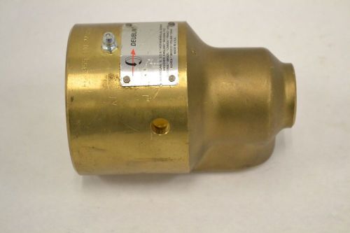 Deublin 355-000-223255 brass cover for rotary union 1npt rh rotor valve b309936 for sale