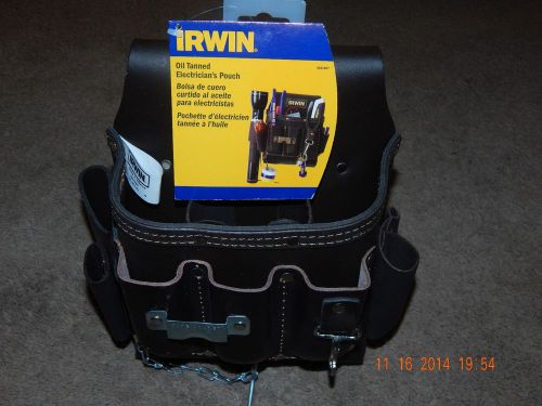 Irwin 4031007 Oil Tanned Electrician&#039;s Pouch
