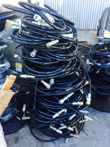 3/8&#034; 100R1 Single Wire Hydraulic Hose ~13&#039; Long  (Lot 10 pcs)