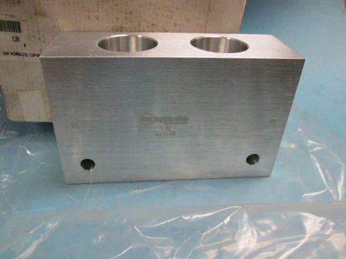 Yjn-1kc1-ab sun hydraulics aluminum hydraulic cartridge valve block for sale