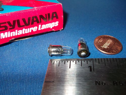 Sylvania Miniature LAMP BULB 376 Flanged T1.75 28V 60mA NEW LAST ONES