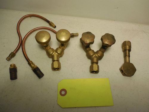GAS Y VALVE LOT FITTINGS TORCH. GF4