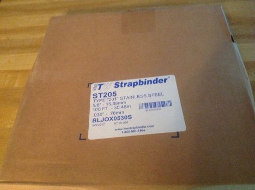 ITW Strapbinder 5/8&#034; Stainlesss Steel Banding