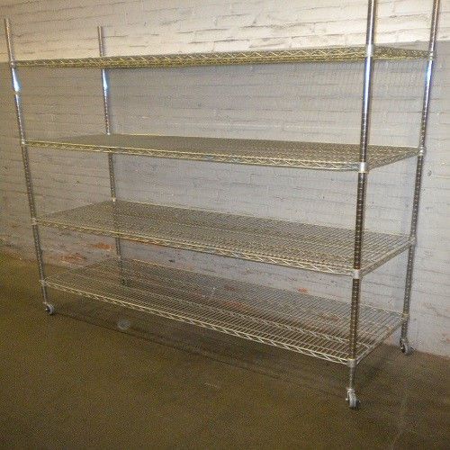 Metro Wire Carts - 18&#034; Wide x 72&#034; Long x 68&#034; High - Other Sizes Available