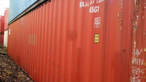 40ft HI CUBE CARGO SHIPPING CONTAINER WWT - From Chicago, IL