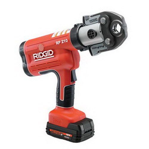 Ridgid rp 210-b battery press tool kit with propress jaws for sale