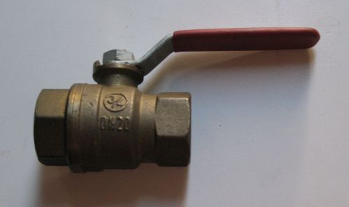 Giacomini 3/4&#034; brass ball valve r7500 150 wsp 600 wog dn20 italy for sale