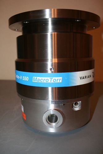 Varian v-550 macro-torr turbo pump in near oem new condition, for sale
