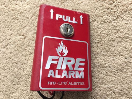 Fire-lite bg-8 fire alarm pull station notifier bng-1r honeywell for sale