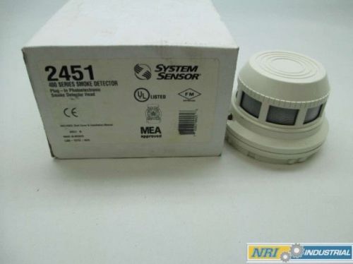 System sensor 2451 smoke detector ** brand new - 5 units for sale