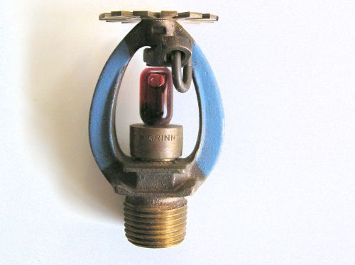 Vintage Grinnell Fire Sprinkler Head Brass ~ Pull Type 250 / 67 Steampunk