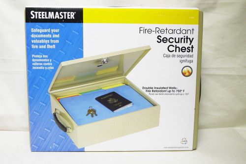 Steelmaster fire retardant security chest with locking latch for sale