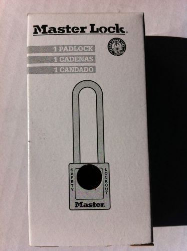 Master lock 410red keyed different safety lockout padlock red new in box for sale