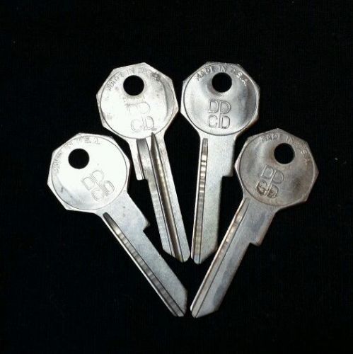 Lot of 4 DPCD ORG. FOR DODGE PLYMOUTH CHRYSLER  KEY BLANK UNCUT