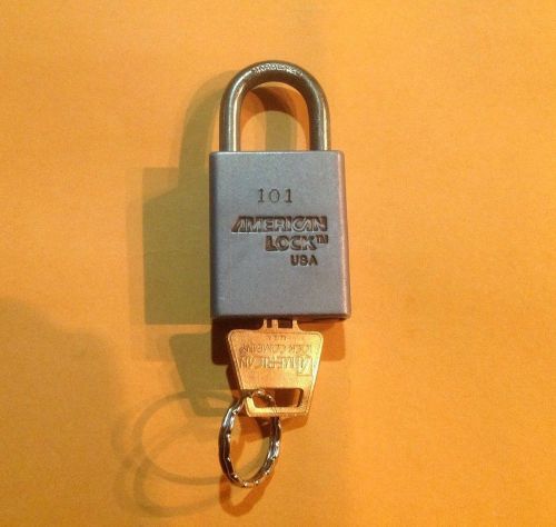 1  American Series 30 padlock serviced &amp; Made to be re-keyed (I CAN CUSTOM KEY)