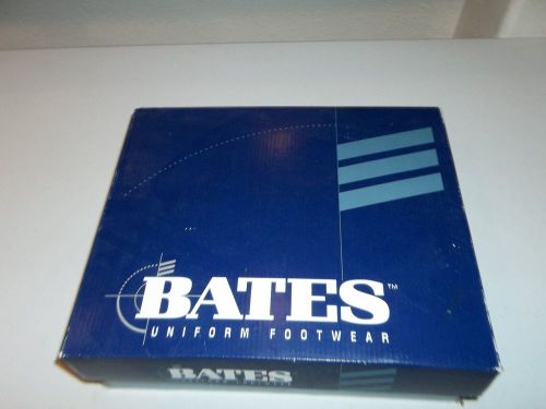 BATES ULTRA-LITES 8&#034; SAFETY TOE EH BLACK LEA./NYLON SIZE 6 WORK BOOTS MEN E02263