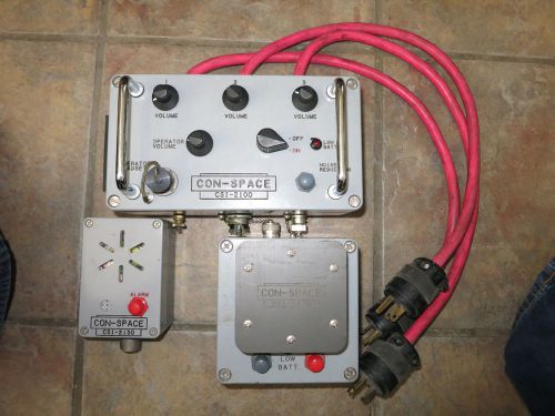 Con space (confined space) 2100 command module, 2140 alarm module, 2130 talk box for sale