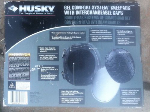 Husky Gell Comfort System Knee Pads With Interchangable Pads