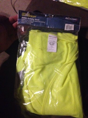 Ansi Deluxe Safety Vest Class 2 Vest Size L