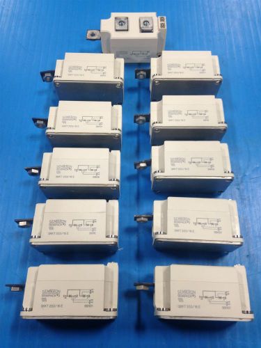 LOT OF 11 SEMIKRON SEMIPACK 3 SKKT 253/16 E RECTIFIER SKKT253/16E USED (A30)