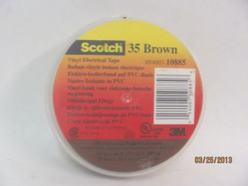 LOT OF (7) 3M SCOTCH 35 brown