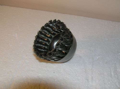 Weiler duralife 2-1/2&#034; dia  cup wire brush **new** for sale
