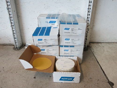 1600 norton 49904 a290 no-fil adalox 5&#034; sanding discs, p150-grit norgrip for sale