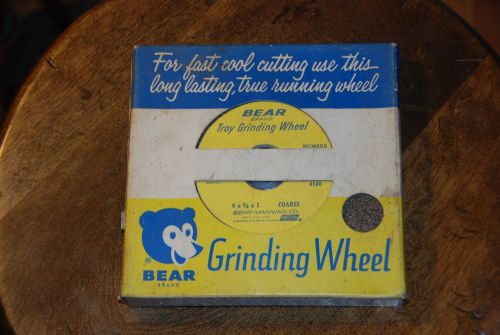 Bear brand troy grinding wheel 1963 6x3/4x1/2 number t-64-c maximum rpm 4140 for sale