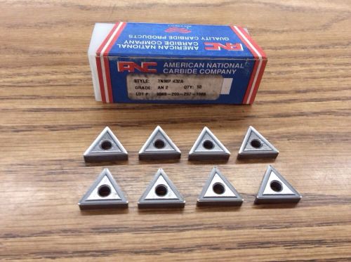 Rnc carbide inserts, tnmp 432a, (qty.8) for sale