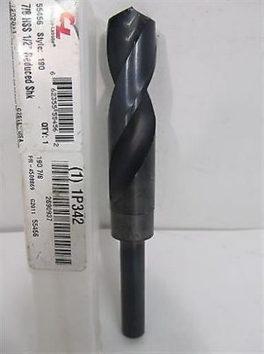 Chicago-Latrobe 55456, Style 190, 7/8&#034;, HSS Reduced Shank Drill Point