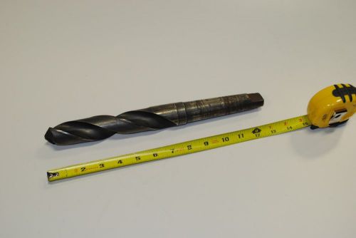Cleveland morse taper drill bit 1 3/8 x 13 (l) high speed lathe mill #48 for sale