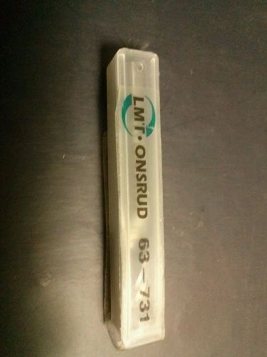 ONSRUD 63-731 Routing End Mill, 3/8&#034; Solid Carbide One Flute Upcut O Flute