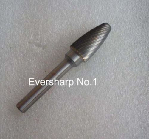 New 1 pcs Solid Carbide Rotary File/Burr Conical Archround Ballnose 12mm F1225