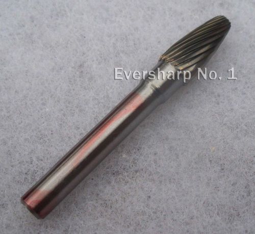 New 1 pcs Solid Carbide Rotary File/Burr Conical Archround Ballnose 8mm F0818