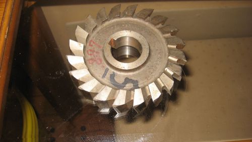 5&#034; Dia X 3/4&#034;  HORIZONTAL MILLING CUTTER &amp; 1 1/4&#034;ID with 5/16 Keyway