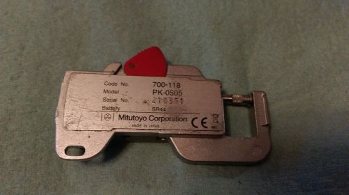 Mitutoyo pk-0505 0-1&#039;&#039; thickness gauge for sale