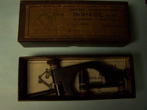 Indicol #178 universal indicator holder for bridgeport type mills made in usa for sale
