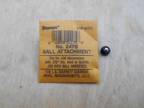 STARRETT  NO. 247B BALL ATTACHMENT , .200&#034; BALL