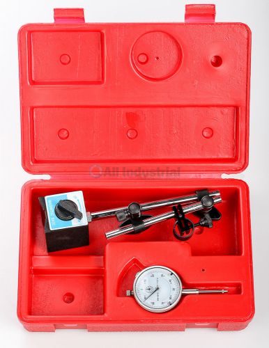 0-1 inch dial indicator &amp; magnetic base precision inspection set for sale