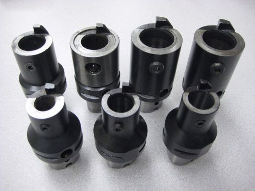 (7) Sandvik C5 Whistle Notch Drill Adaptor CAPTO 391.2 Tool Holder Coromant Mill