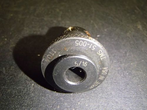 Smith Tool 5/16&#034; Quick Change Tap Adapter TMS51-005 1104  TMS 51-005 TMS51005