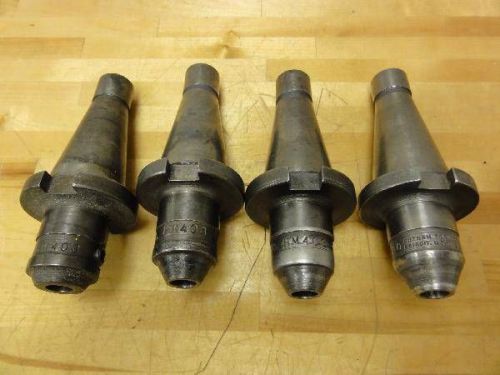 (4) nmtb 40 putnam hm-403, 1/2 x 40 end mill tool holders, cnc, vmc for sale