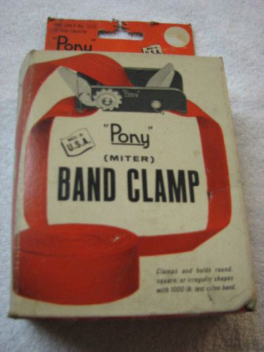 Pony Band Clamp 15 Feet Nylon Band Old Stock