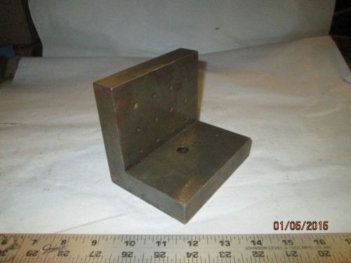 MACHINIST TOOLS LATHE MILL Hardened Machinist Angle Plate Fixture for Set Up