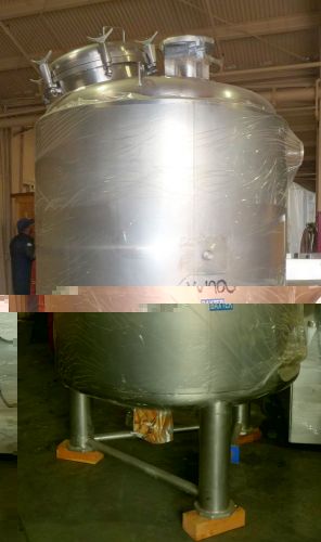 Precision Stainless 2300L Jacketed Tank