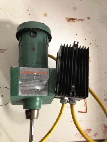 Lightnin mixer and aerator xj-30scr w/ reliance electric vs dc2 drive for sale