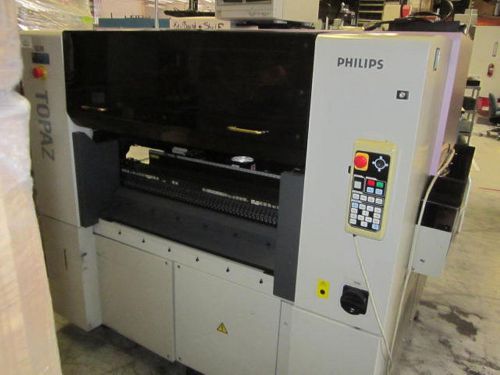 Philips/assembleon topaz placement systerm with lcs &amp; feeders for sale
